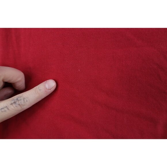 Vtg 90s Nautica Competition Mens XL Distressed Spell Out Short Sleeve T-Shirt - Picture 5 of 16